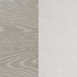 Evangeline Silver Oak Curved Fabric Upholstered Bench - Ornate Home