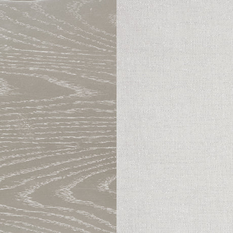 Evangeline Silver Oak Curved Fabric Upholstered Bench - Ornate Home