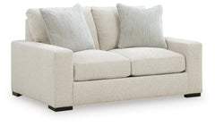 Evanley Linen Loveseat - Ornate Home