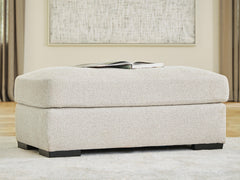 Evanley Linen Ottoman - Ornate Home