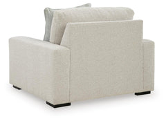 Evanley Linen Oversized Chair - Ornate Home