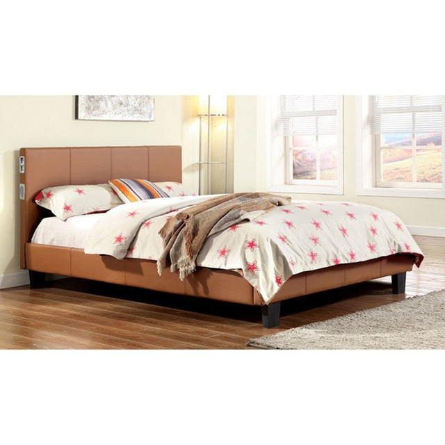 Evans Camel Twin Bed - Ornate Home