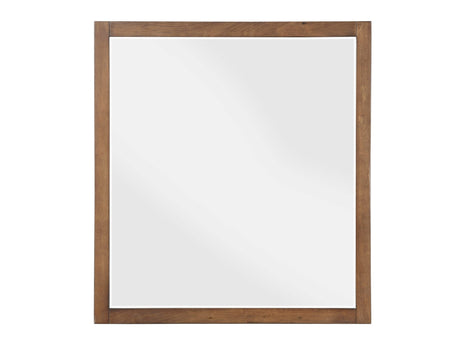 Evans Light Brown Mirror - Ornate Home