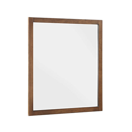 Evans Light Brown Mirror - Ornate Home