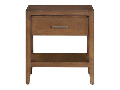 Evans Light Brown Nightstand - Ornate Home