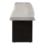 Evans White Dining Bench - Ornate Home