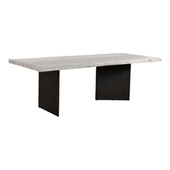 Evans White Dining Table - Ornate Home