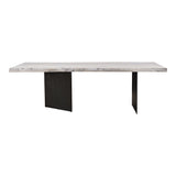 Evans White Dining Table - Ornate Home