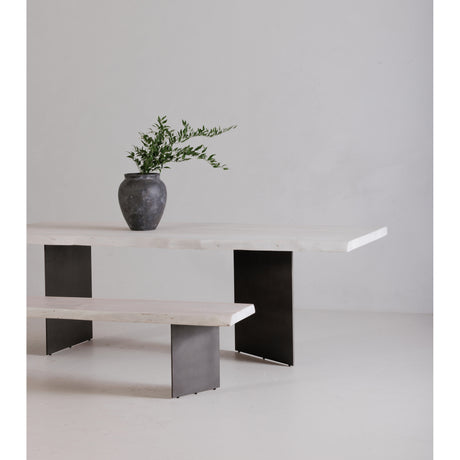 Evans White Dining Table - Ornate Home