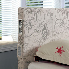 Evans World Traveler Pattern Cal.King Bed - Ornate Home