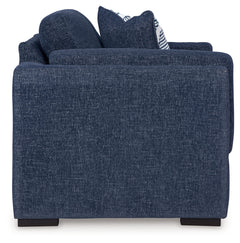 Evansley Navy Oversized Chair - Ornate Home