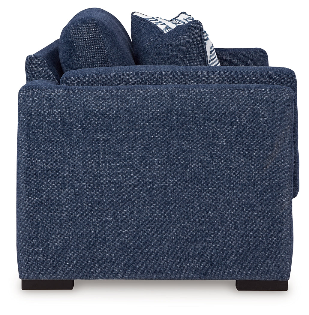 Evansley Navy Sofa & Loveseat (Online Special Price) - Ornate Home