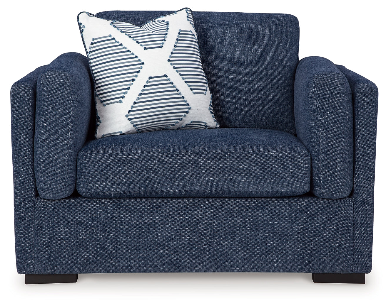 Evansley Navy Sofa & Loveseat & Oversized Chair & Ottoman (Online Special Price) - Ornate Home