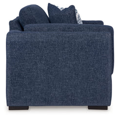 Evansley Navy Sofa & Loveseat & Oversized Chair & Ottoman - Ornate Home