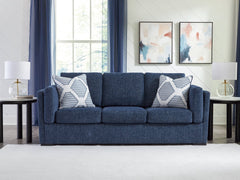 Evansley Navy Sofa - Ornate Home