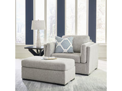 Evansley Oversized Chair and Ottoman - Ornate Home