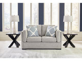 Evansley Pewter Loveseat (Online Special Price) - Ornate Home