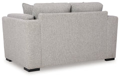 Evansley Pewter Loveseat - Ornate Home