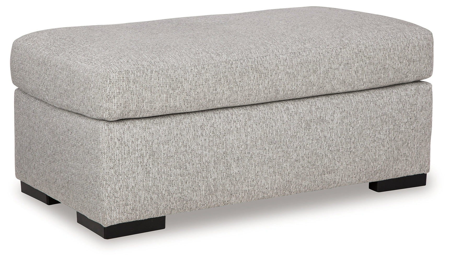 Evansley Pewter Ottoman - Ornate Home