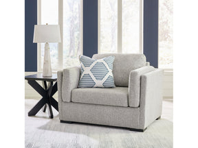 Evansley Pewter Oversized Chair (Online Special Price) - Ornate Home