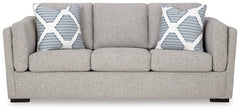 Evansley Pewter Sofa - Ornate Home