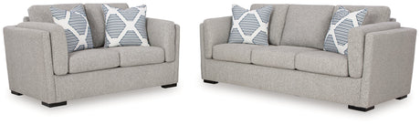 Evansley Sofa and Loveseat - Ornate Home