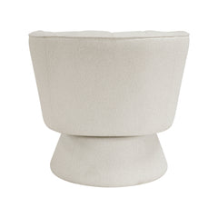 Eve Beige Swivel Chair - Ornate Home