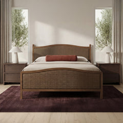 Eve Brown King Bed - Ornate Home