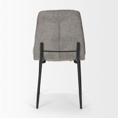 Eve Gray/Black Curved Back Dining Side Chair (Set of 2) - Ornate Home