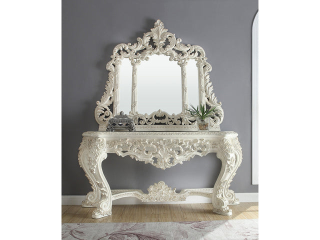 Evelina Ivory Console Table  / HD-8030 - Ornate Home