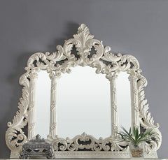 Evelina Ivory/Gold Highlights Mirror / HD-CONM8030 - Ornate Home