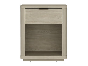 Evelyn 20" 1 Drawer Nightstand in Natural - Ornate Home