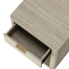 Evelyn 20" 1 Drawer Nightstand in Natural - Ornate Home