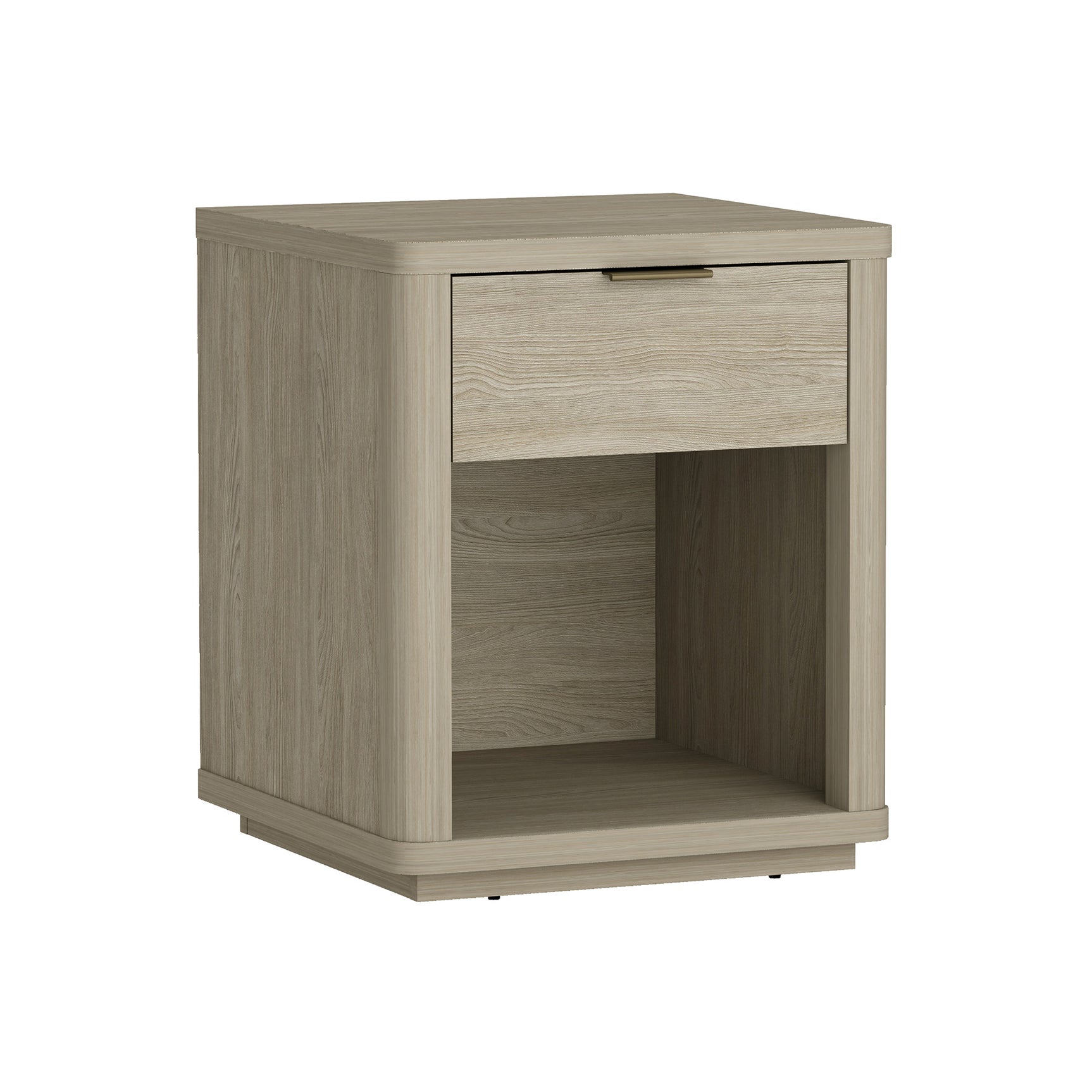 Evelyn 20" 1 Drawer Nightstand in Natural - Ornate Home