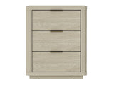 Evelyn 20" 3 Drawers Nightstand in Natural - Ornate Home