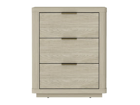 Evelyn 20" 3 Drawers Nightstand in Natural - Ornate Home