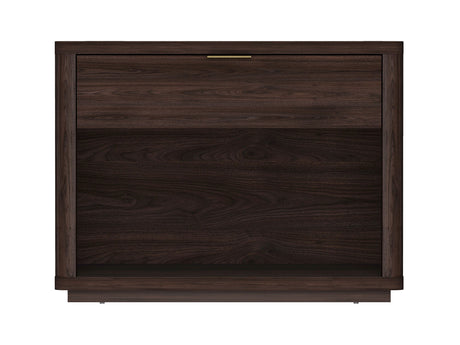 Evelyn 32" Nightstand 2.0 in Brown - Ornate Home