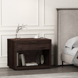 Evelyn 32" Nightstand 2.0 in Brown - Ornate Home