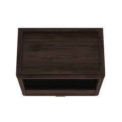 Evelyn 32" Nightstand 2.0 in Brown - Ornate Home
