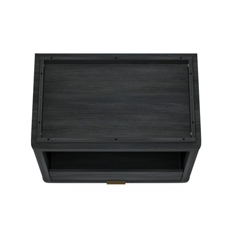 Evelyn 32" Nightstand 2.0 in Charcoal Grey - Ornate Home