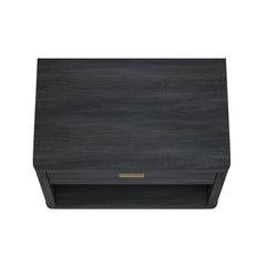 Evelyn 32" Nightstand 2.0 in Charcoal Grey (set of 2) - Ornate Home