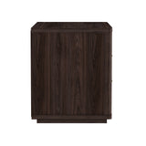 Evelyn 32" Nightstand 4.0 in Brown (set of 2) - Ornate Home