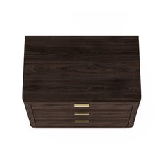 Evelyn 32" Nightstand 4.0 in Brown (set of 2) - Ornate Home