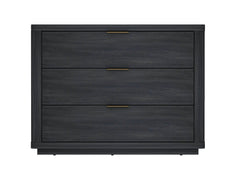 Evelyn 32" Nightstand 4.0 in Charcoal Grey - Ornate Home