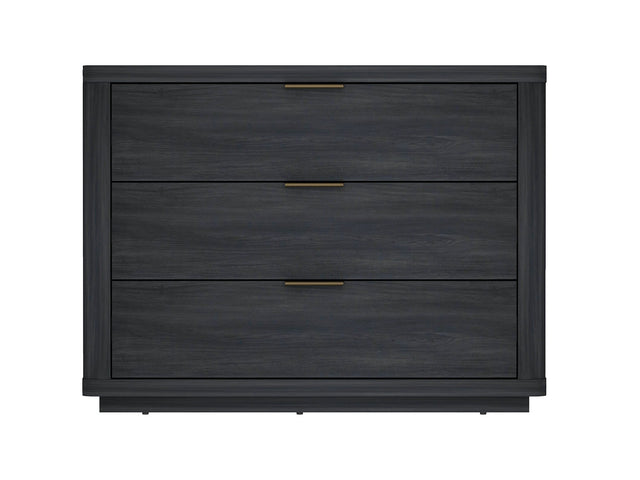 Evelyn 32" Nightstand 4.0 in Charcoal Grey - Ornate Home