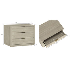 Evelyn 32" Nightstand 4.0 in Natural - Ornate Home