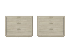Evelyn 32" Nightstand 4.0 in Natural (set of 2) - Ornate Home