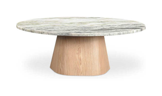 Evelyn Green Onyx Marble Coffee Table - Ornate Home