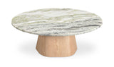 Evelyn Green Onyx Marble Coffee Table - Ornate Home