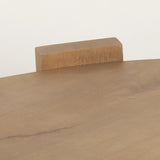 Evelyn Light Brown Oblong Coffee Table - Ornate Home